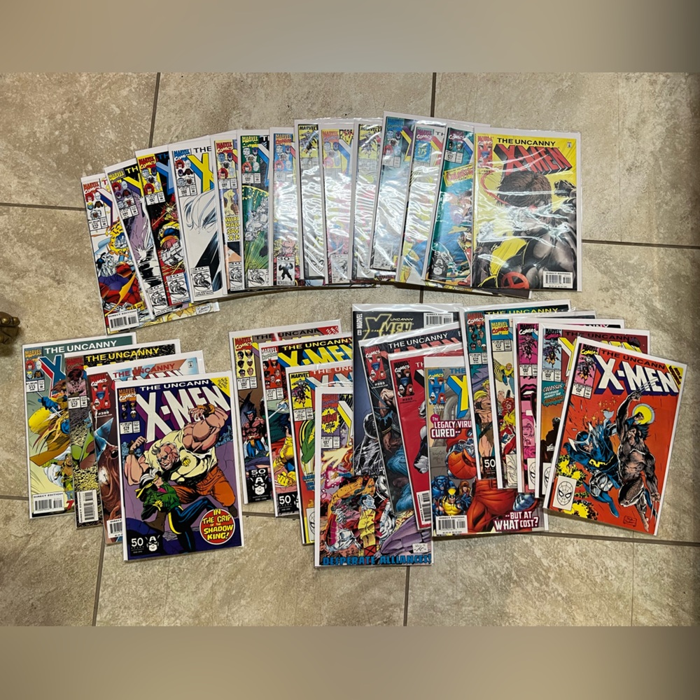Lot of 31 vintage Marvel the Uncanny X-Men comics comic books collectors